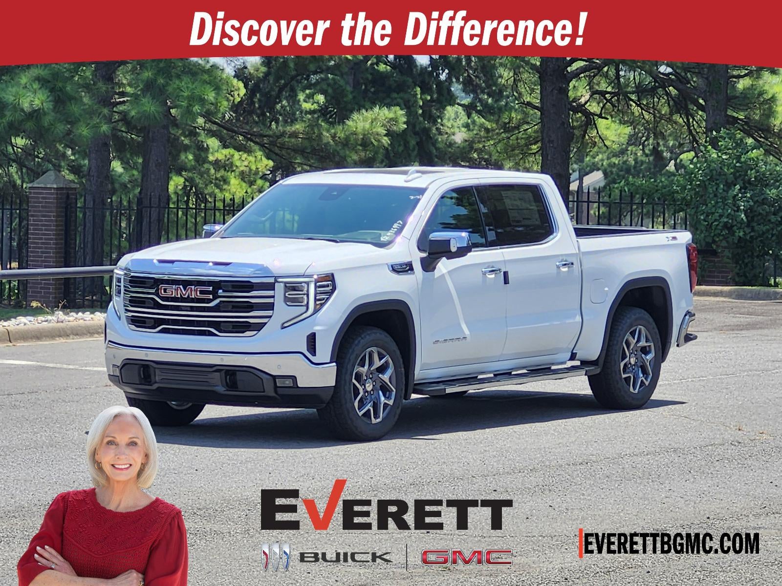 Summit White 2026 GMC Sierra 1500 Pickup Truck Four-Wheel Drive Automatic