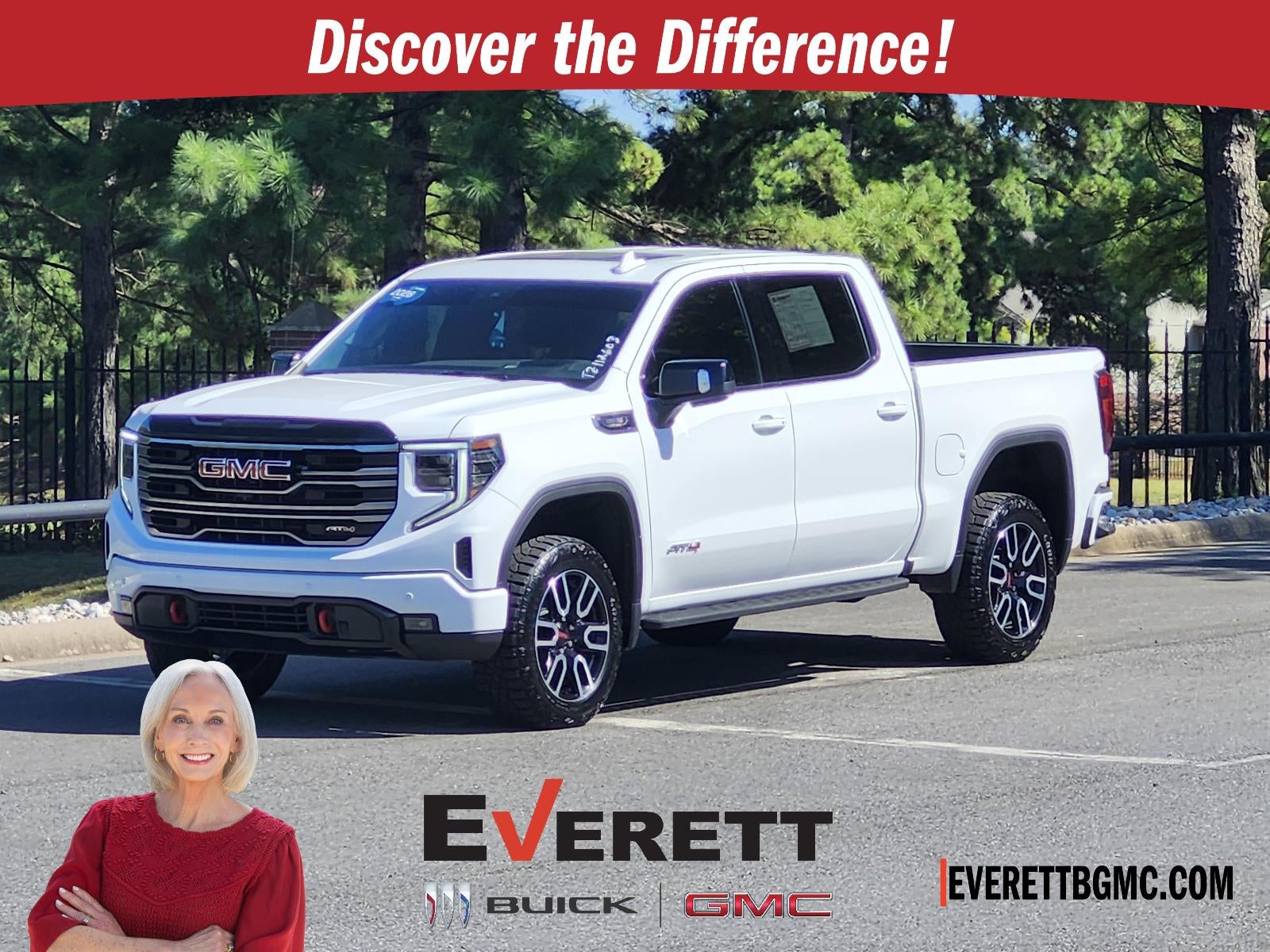 Summit White 2026 GMC Sierra 1500 Pickup Truck Four-Wheel Drive Automatic
