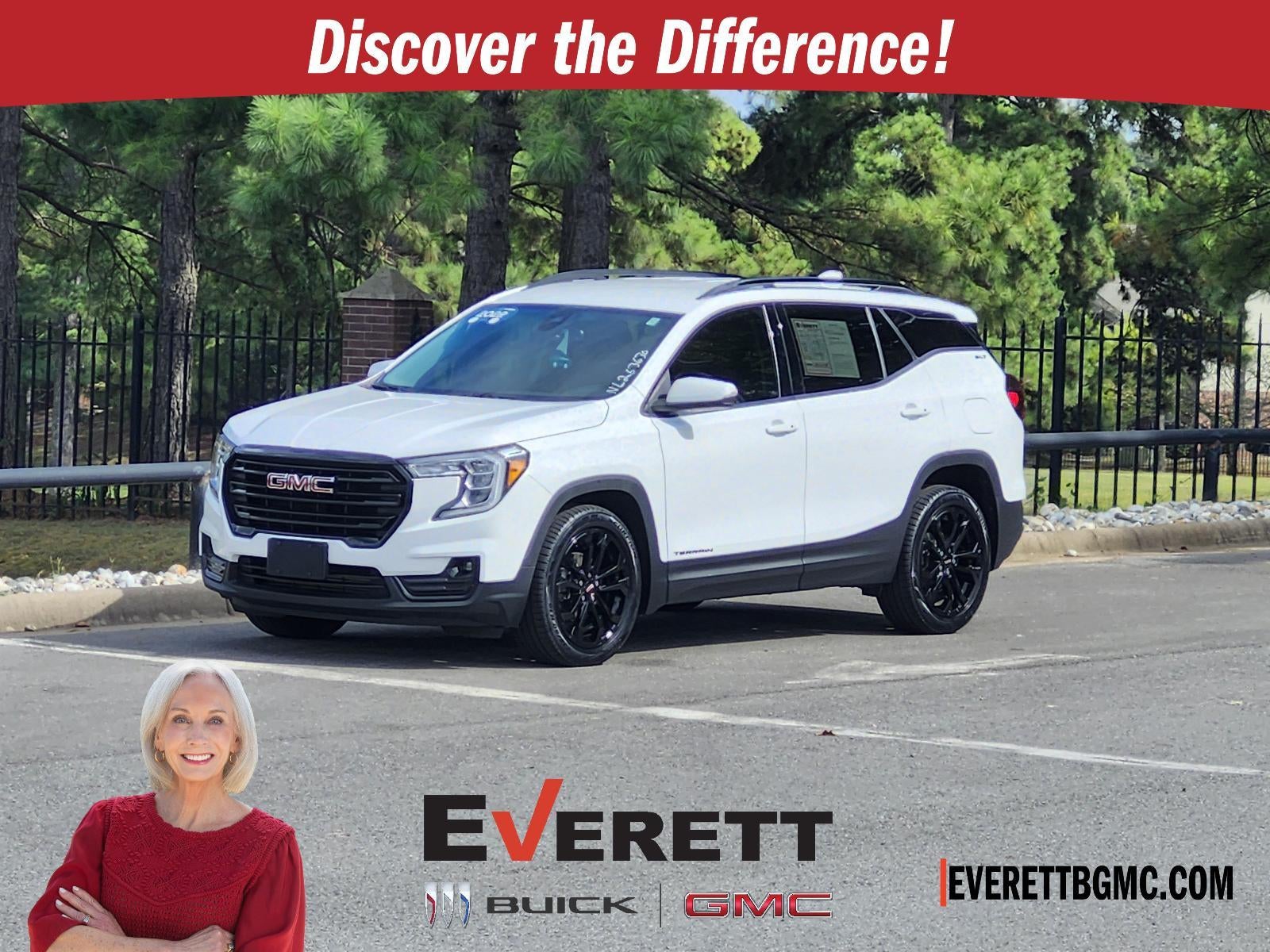 Summit White 2022 GMC Terrain SUV / Crossover Front-Wheel Drive Automatic