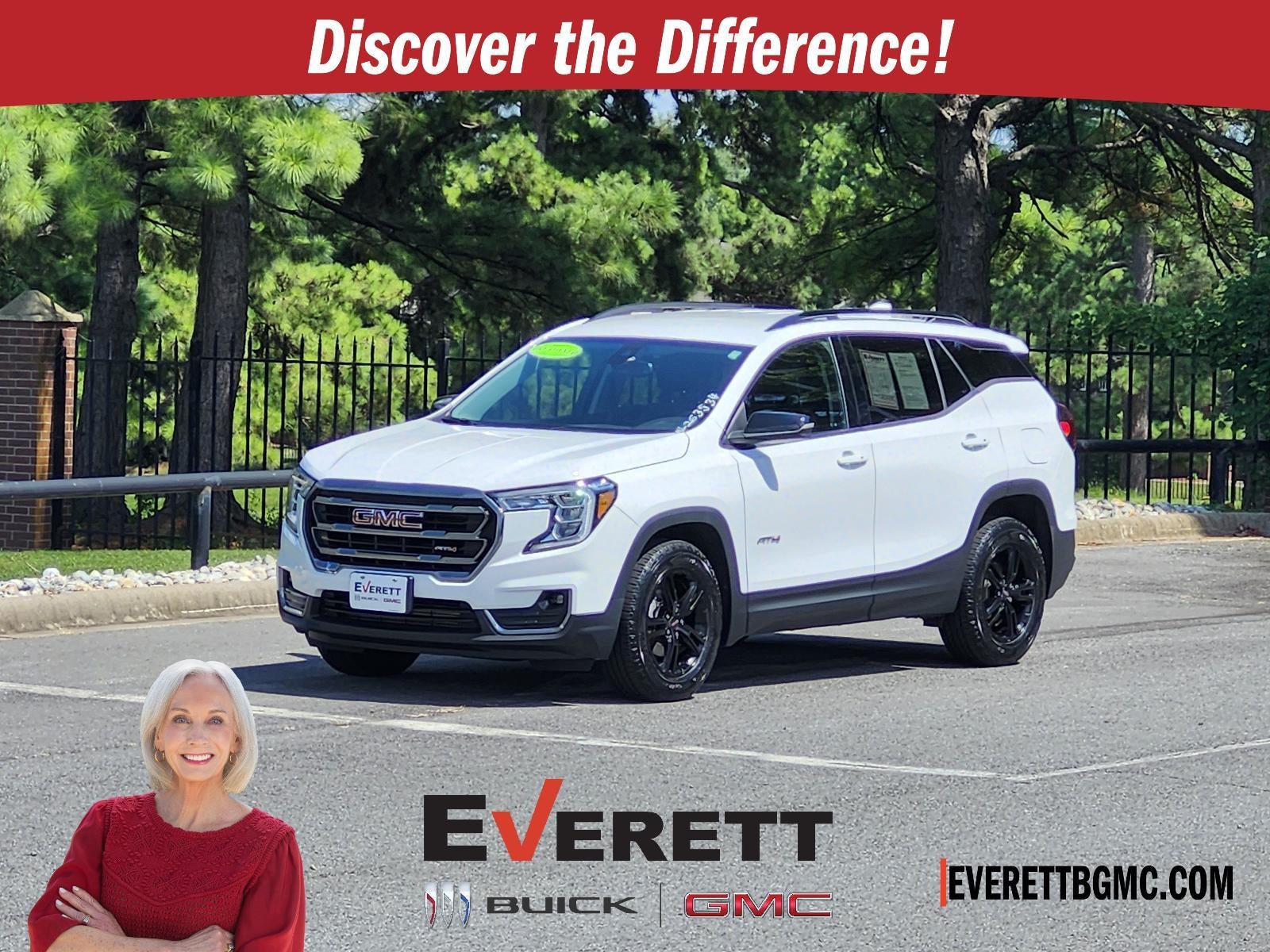 Summit White 2022 GMC Terrain SUV / Crossover All-Wheel Drive Automatic