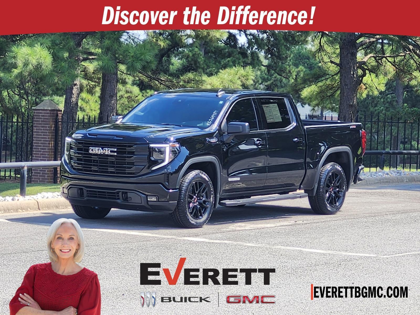 Onyx Black 2024 GMC Sierra 1500 Pickup Truck Four-Wheel Drive Automatic