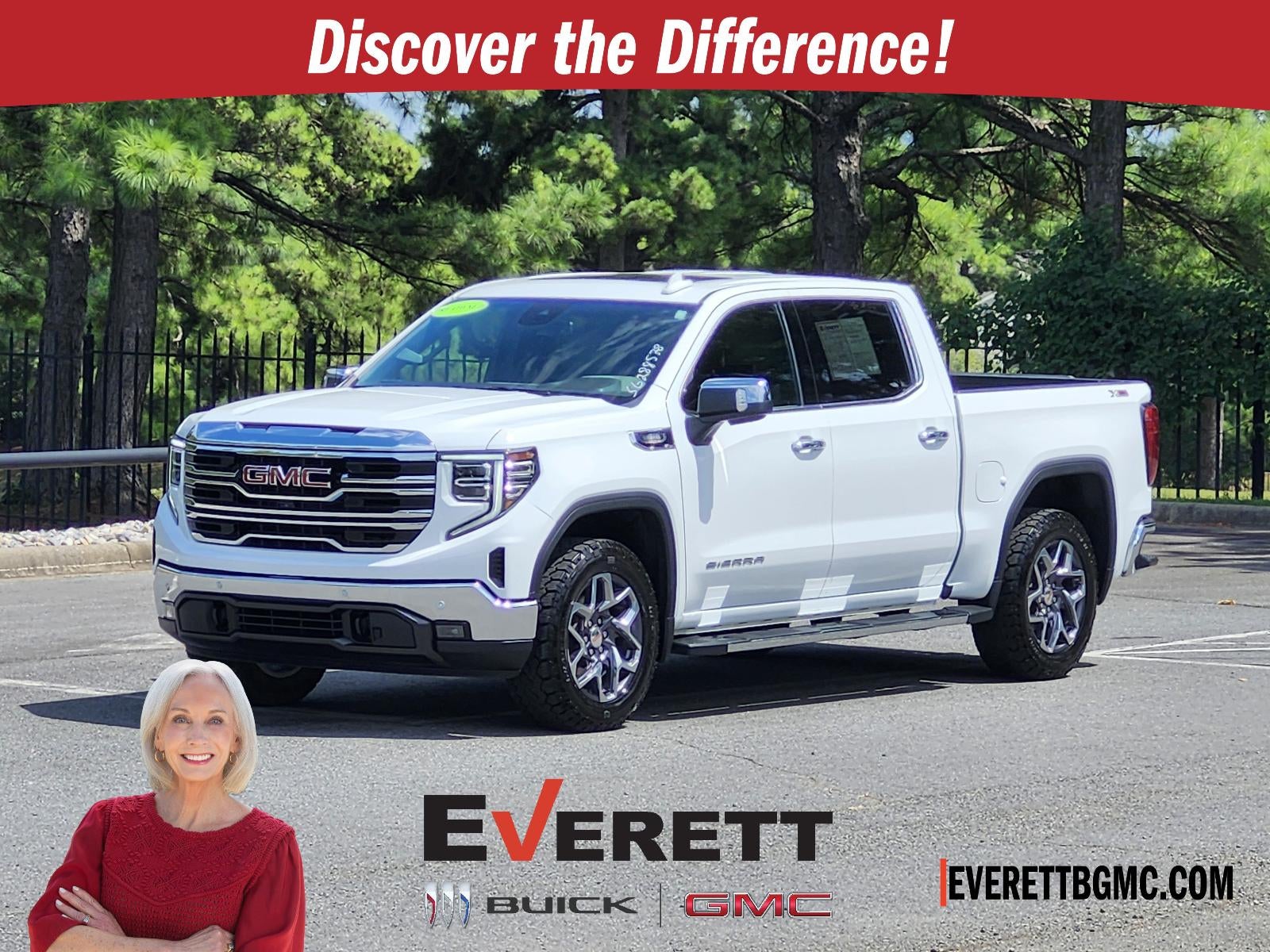Summit White 2025 GMC Sierra 1500 Pickup Truck Four-Wheel Drive Automatic