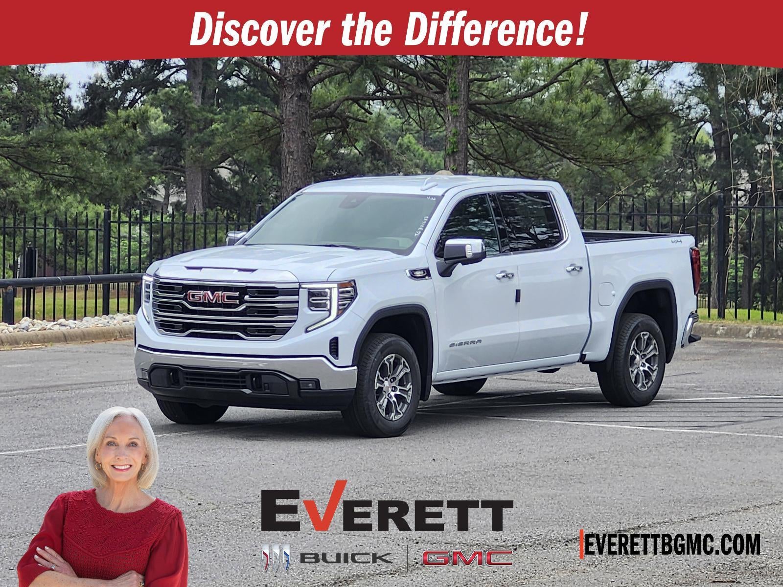 Glacier White Tricoat 2026 GMC Sierra 1500 Pickup Truck Four-Wheel Drive Automatic
