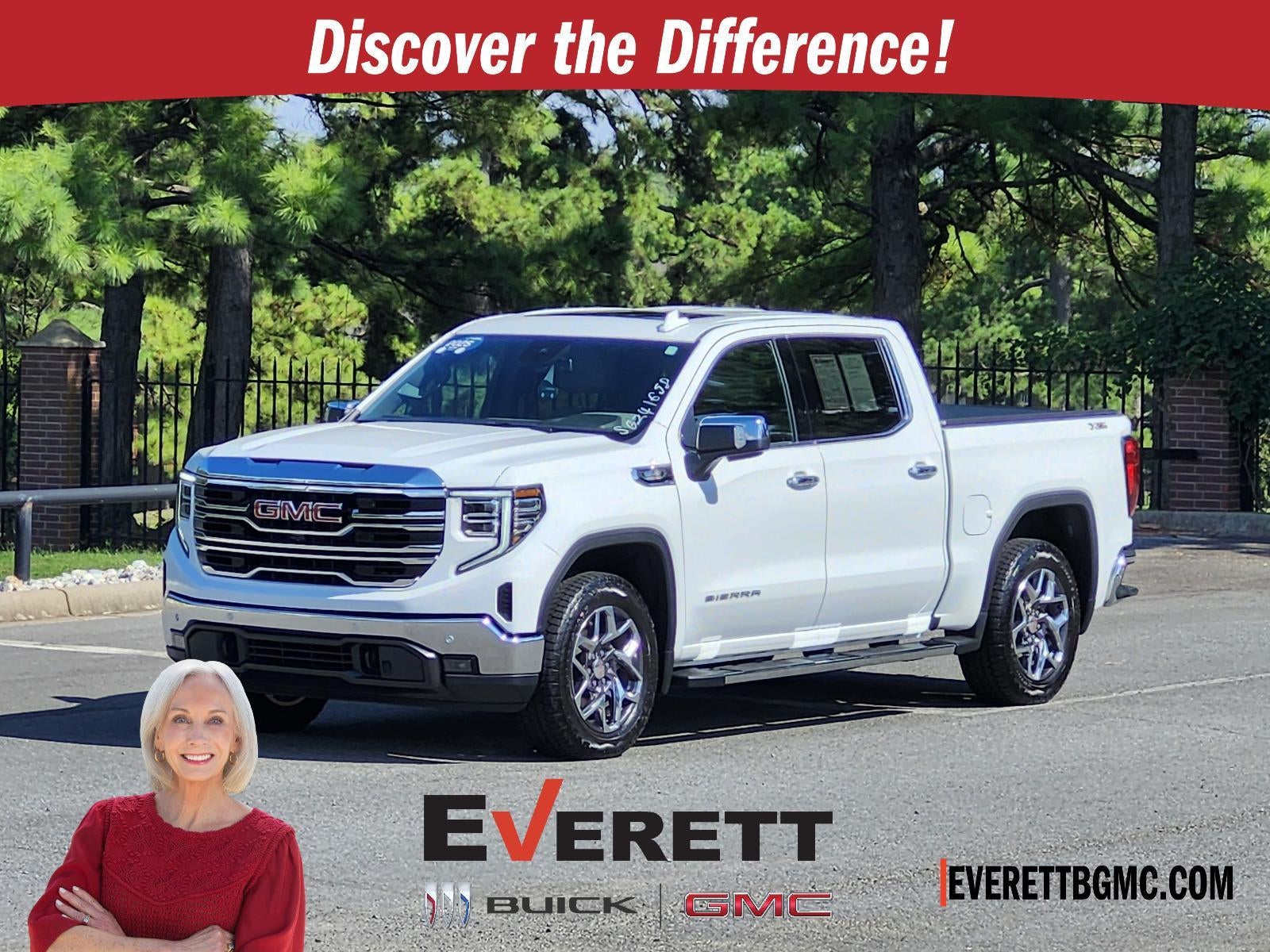 Summit White 2025 GMC Sierra 1500 Pickup Truck Four-Wheel Drive Automatic