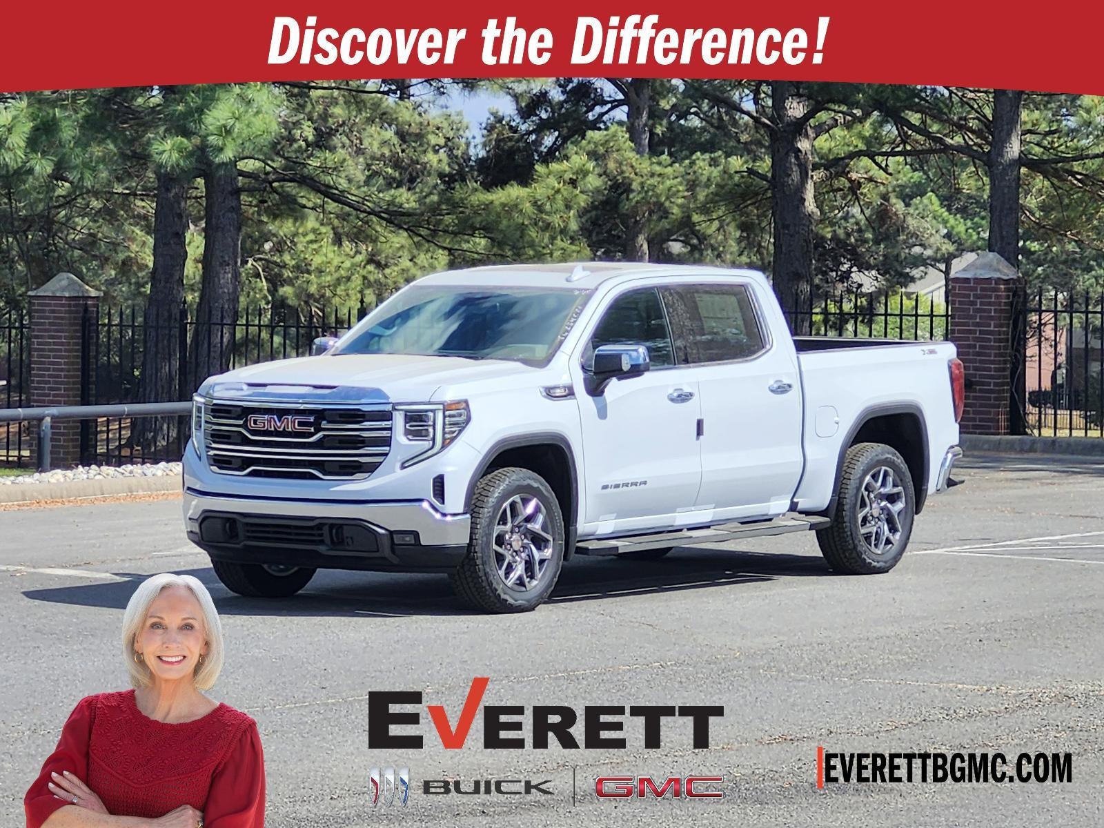 Glacier White Tricoat 2026 GMC Sierra 1500 Pickup Truck Four-Wheel Drive Automatic