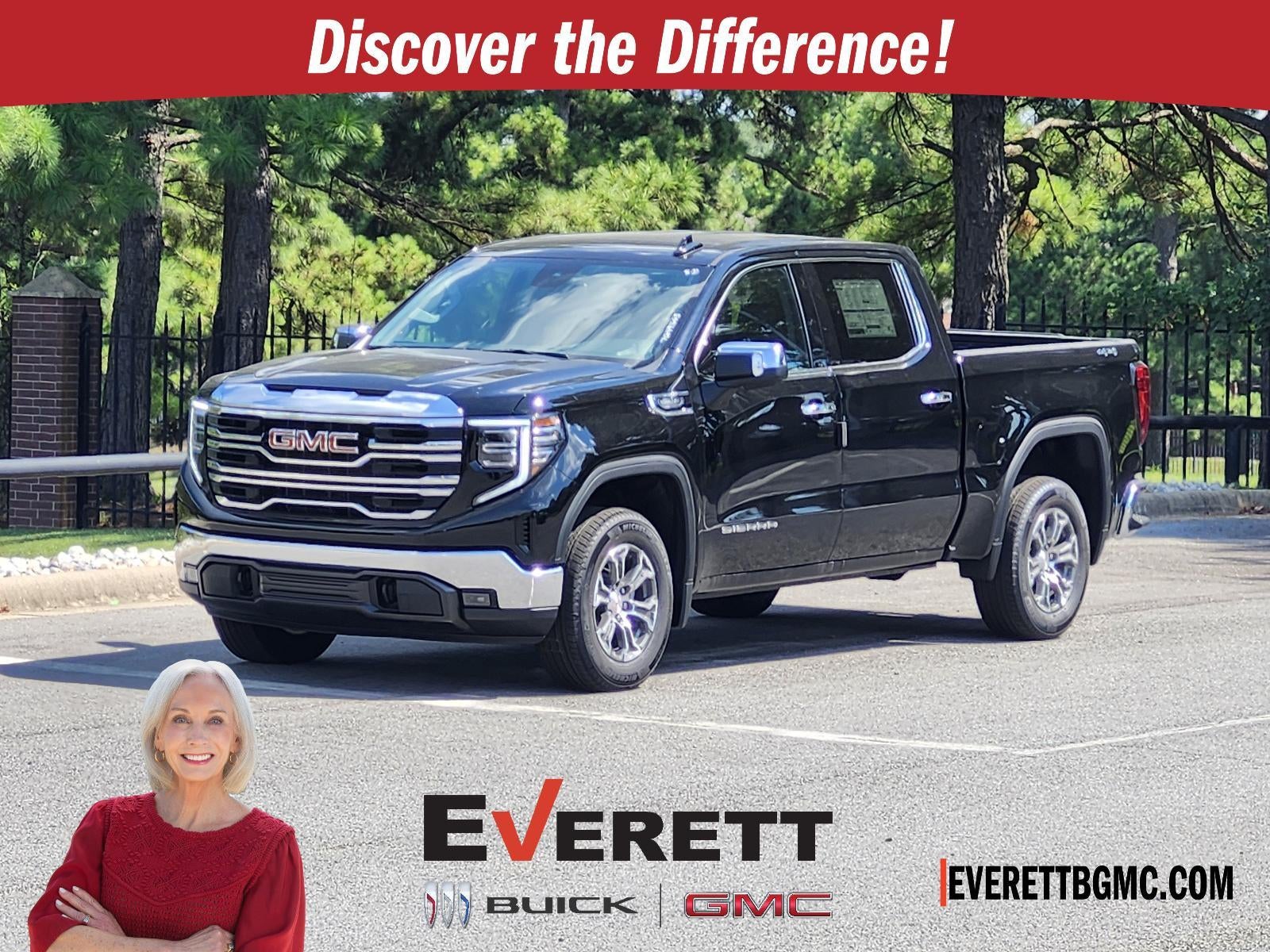 Onyx Black 2026 GMC Sierra 1500 Pickup Truck Four-Wheel Drive Automatic