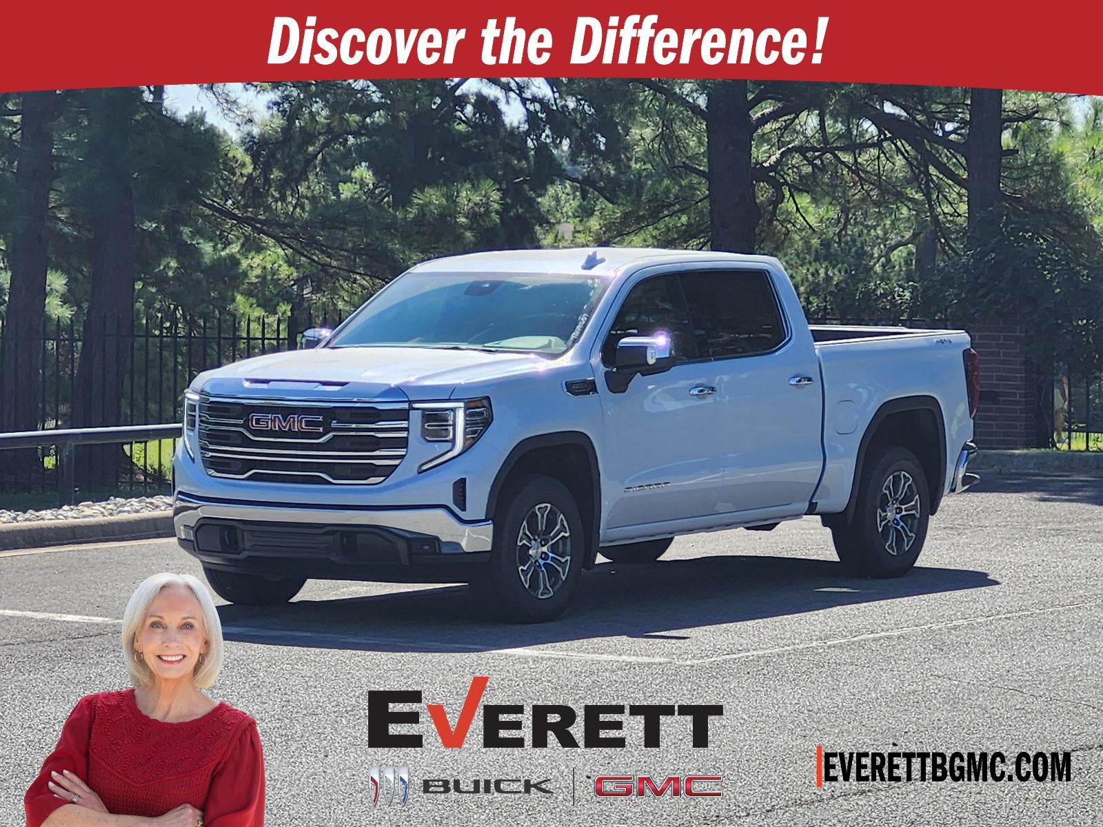 Glacier White Tricoat 2026 GMC Sierra 1500 Pickup Truck Four-Wheel Drive Automatic