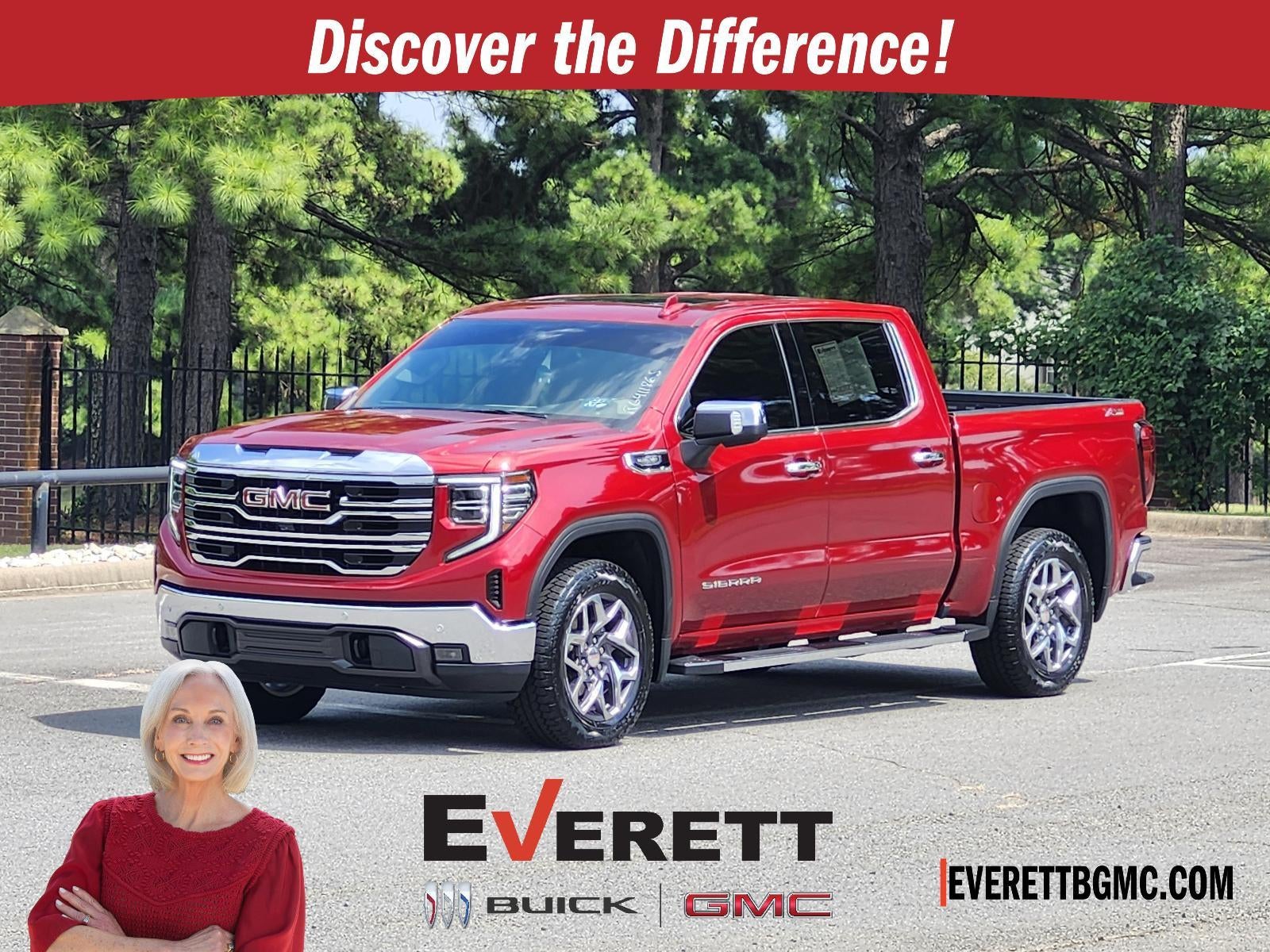 Volcanic Red Tintcoat 2024 GMC Sierra 1500 Pickup Truck Four-Wheel Drive Automatic