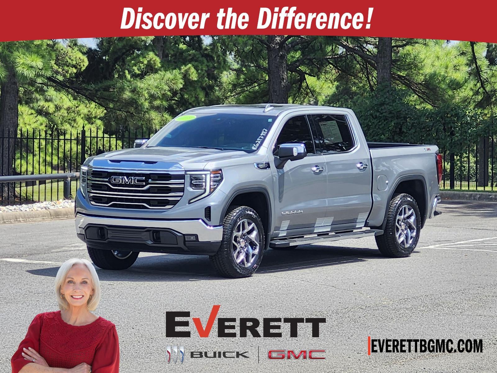 Sterling Metallic 2024 GMC Sierra 1500 Pickup Truck Four-Wheel Drive Automatic