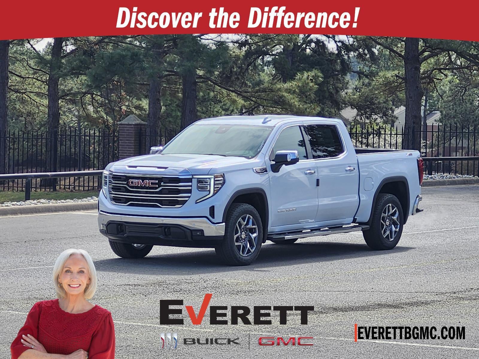 Glacier White Tricoat 2026 GMC Sierra 1500 Pickup Truck Four-Wheel Drive Automatic