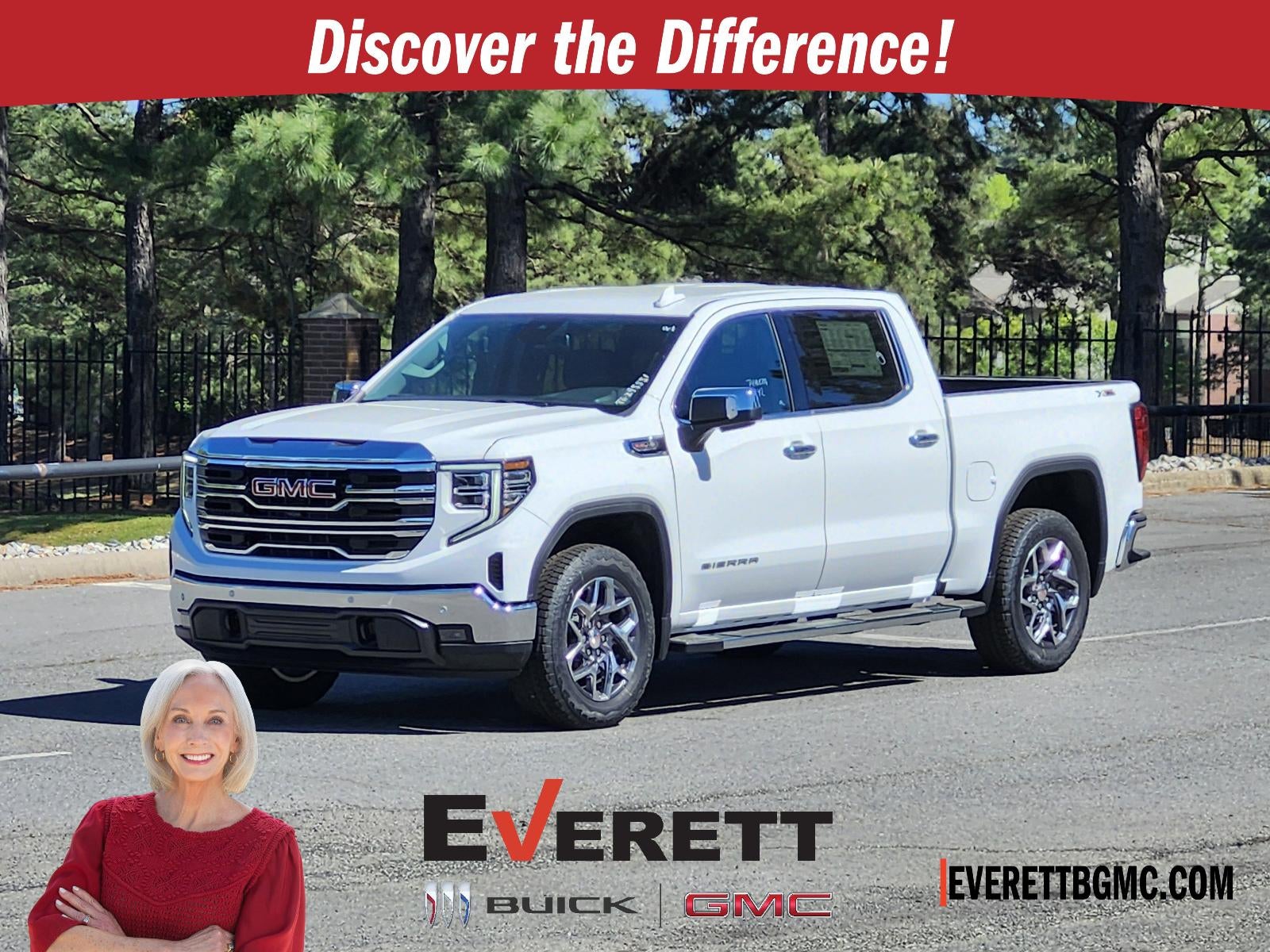 Summit White 2026 GMC Sierra 1500 Pickup Truck Four-Wheel Drive Automatic