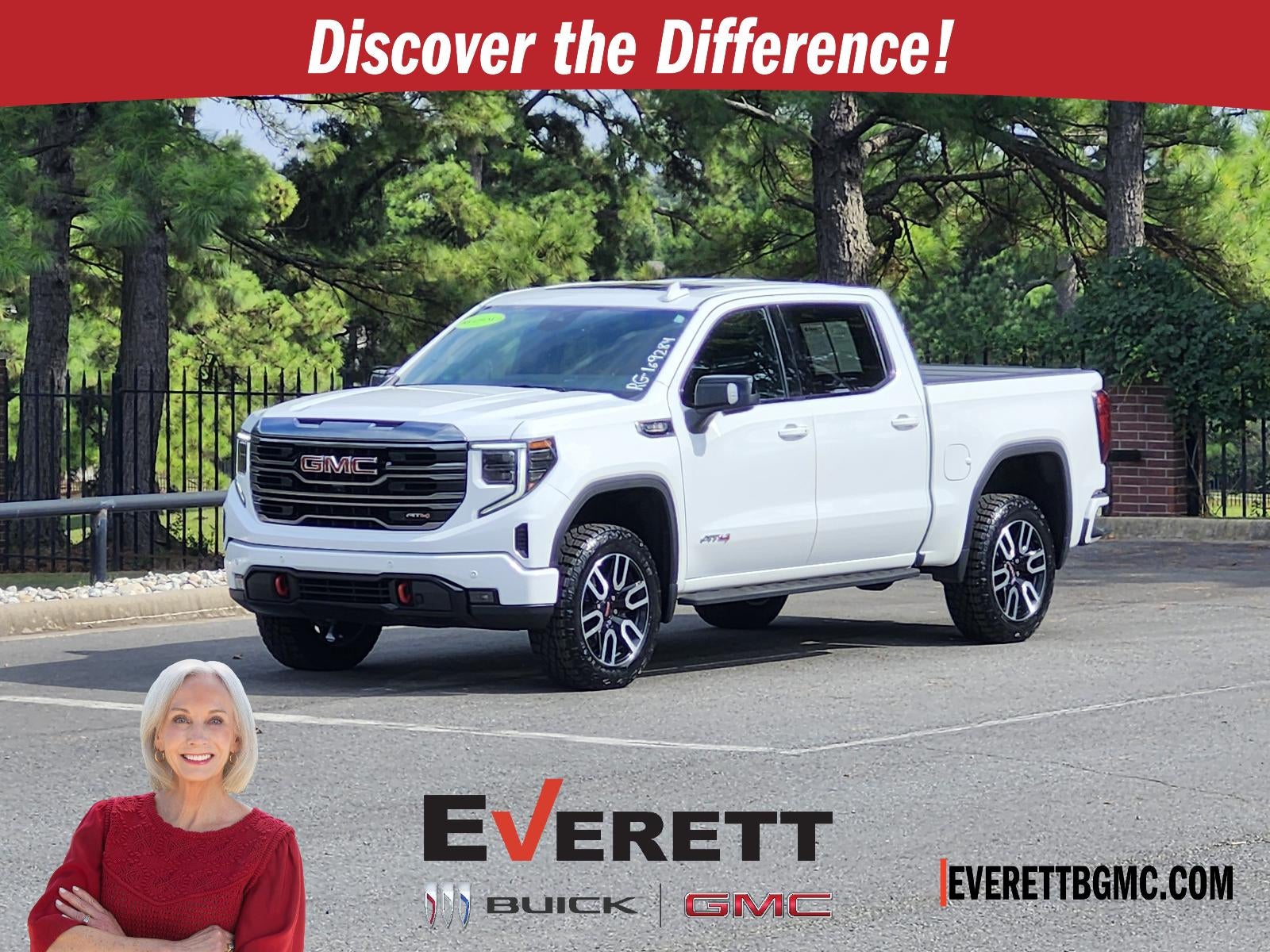 Summit White 2024 GMC Sierra 1500 Pickup Truck Four-Wheel Drive Automatic