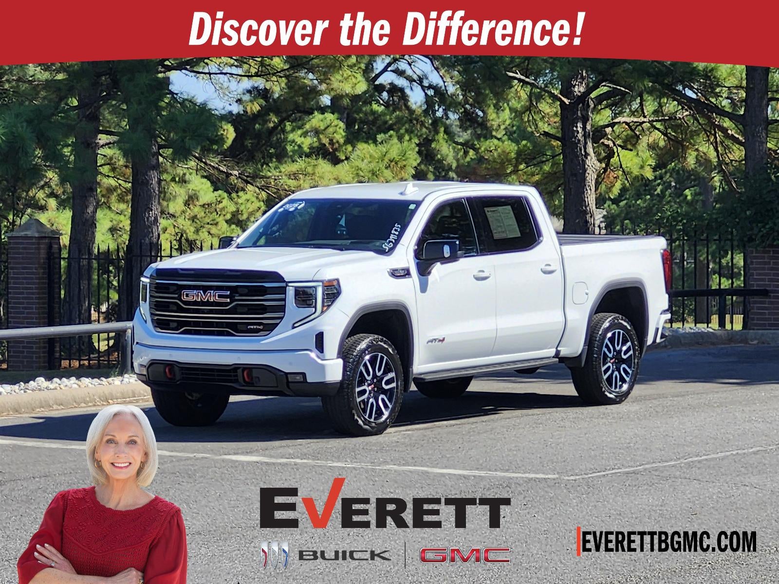 Summit White 2025 GMC Sierra 1500 Pickup Truck Four-Wheel Drive Automatic