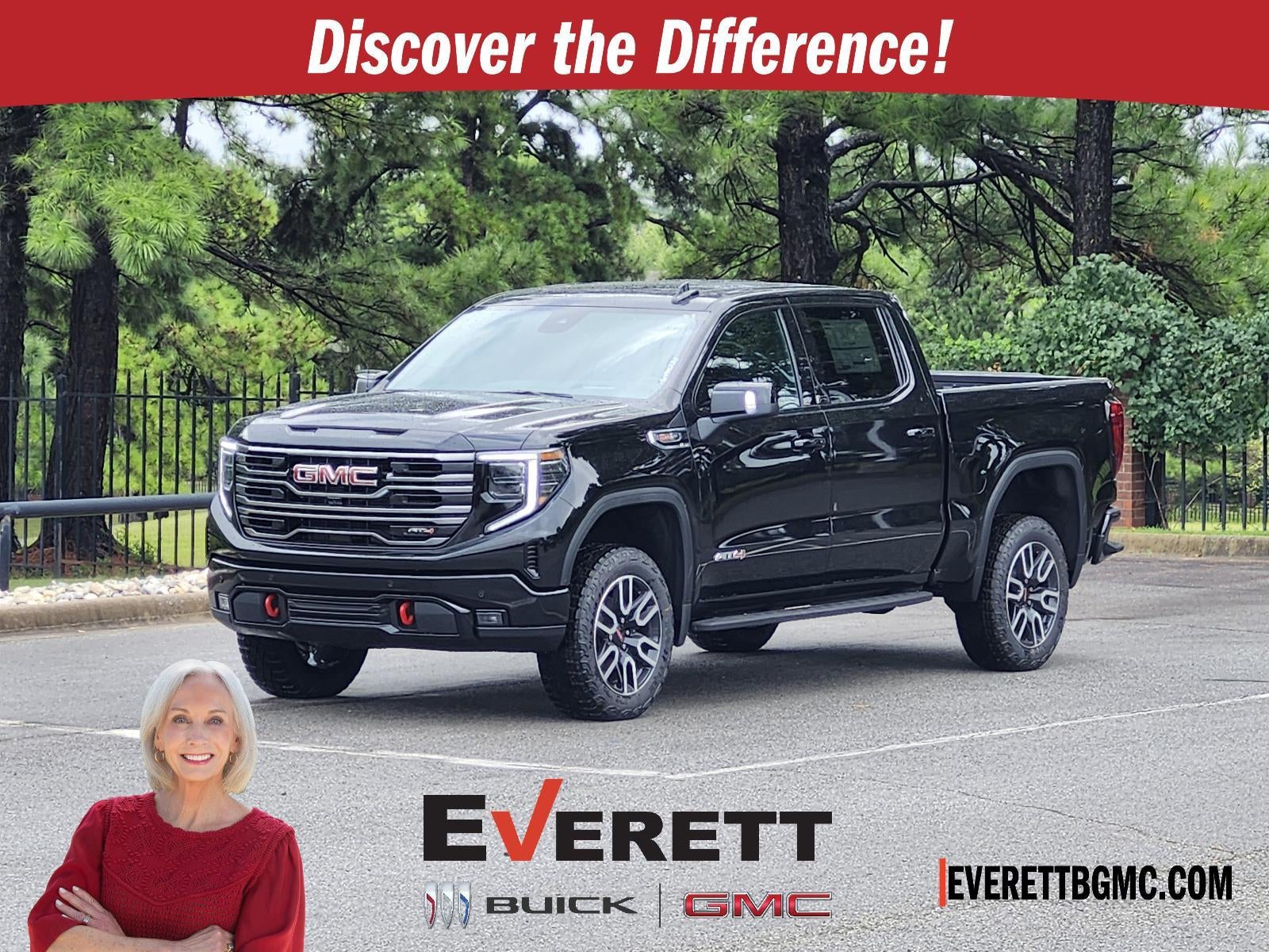 Onyx Black 2026 GMC Sierra 1500 Pickup Truck Four-Wheel Drive Automatic