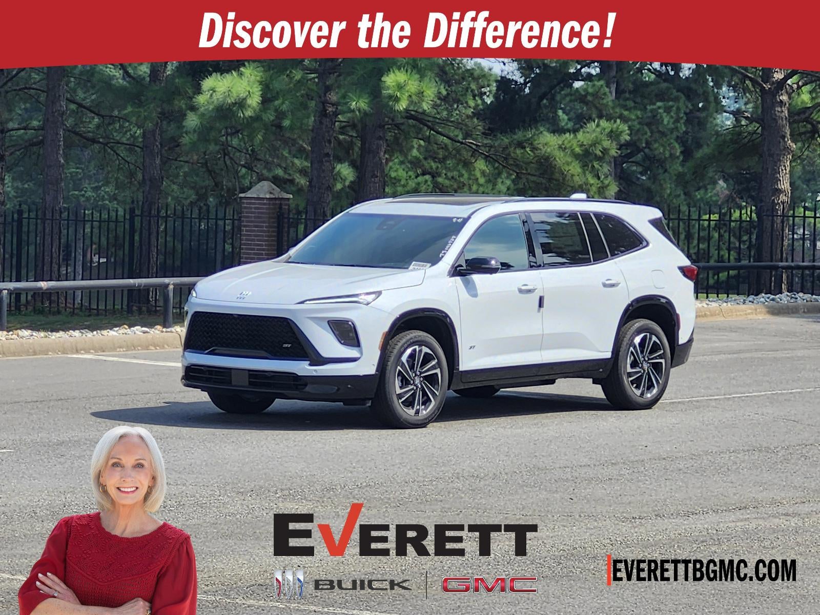 Iridescent White Tricoat 2026 Buick Enclave SUV / Crossover Front-Wheel Drive Automatic