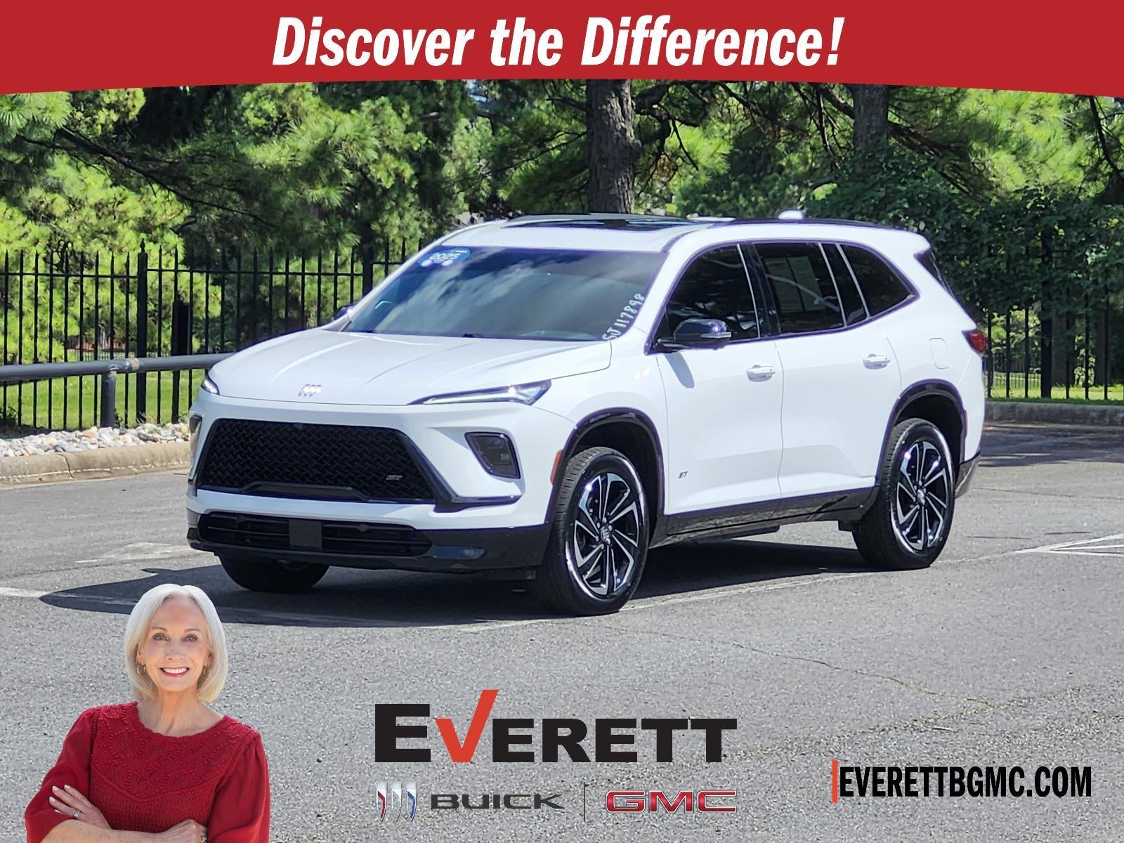 Summit White 2025 Buick Enclave SUV / Crossover Front-Wheel Drive Automatic