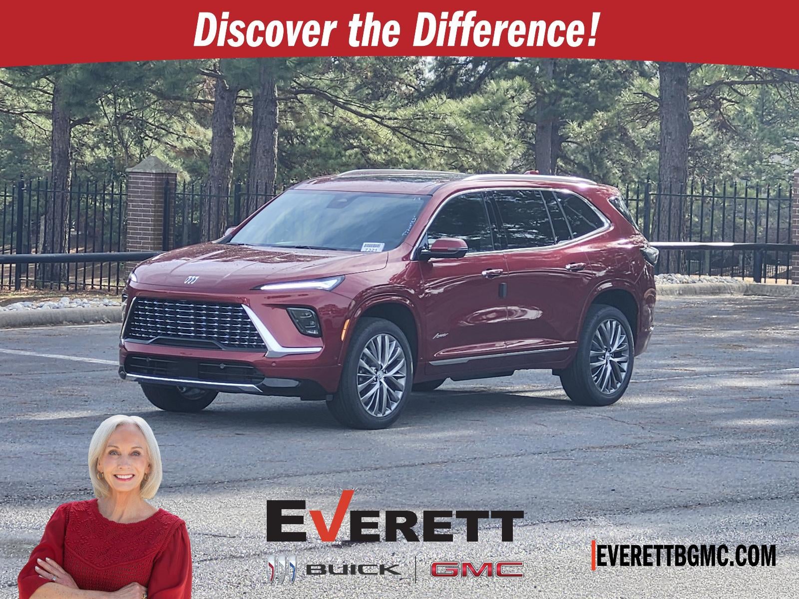 Cherry Red Tintcoat 2026 Buick Enclave SUV / Crossover Front-Wheel Drive Automatic