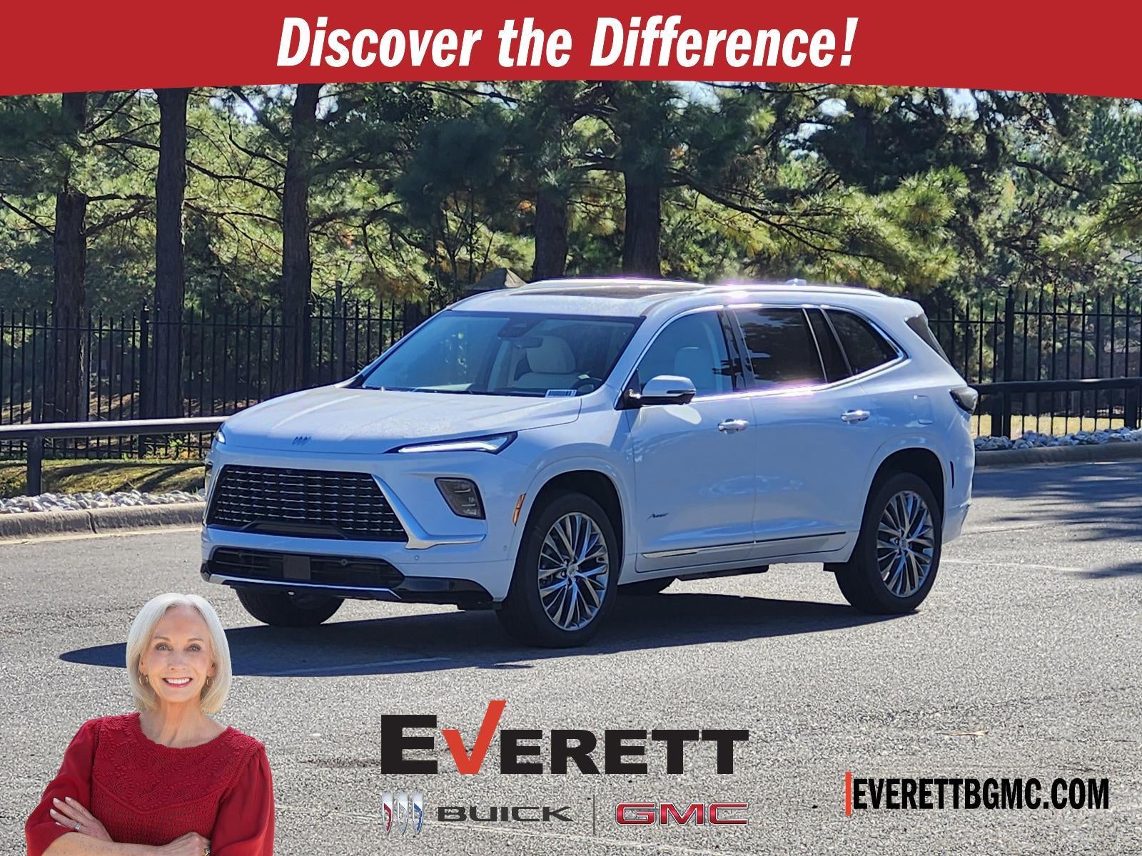Iridescent White Tricoat 2026 Buick Enclave SUV / Crossover Front-Wheel Drive Automatic
