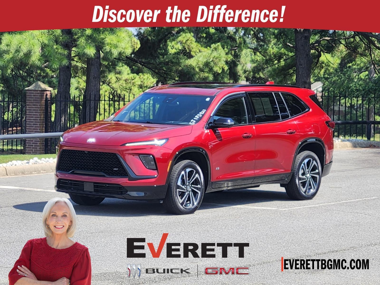 Cherry Red Tintcoat 2025 Buick Enclave SUV / Crossover Four-Wheel Drive Automatic