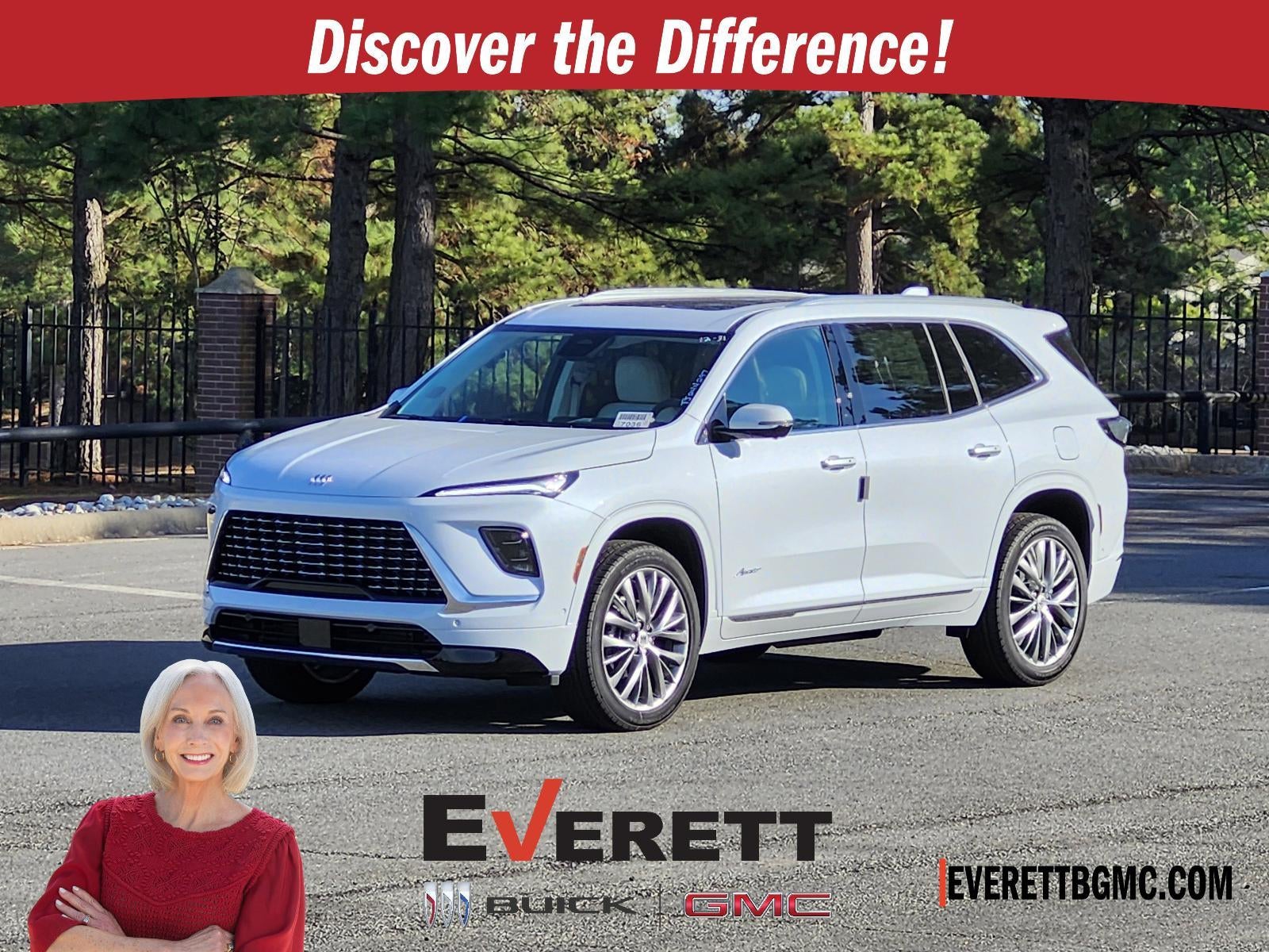 Iridescent White Tricoat 2026 Buick Enclave SUV / Crossover Four-Wheel Drive Automatic