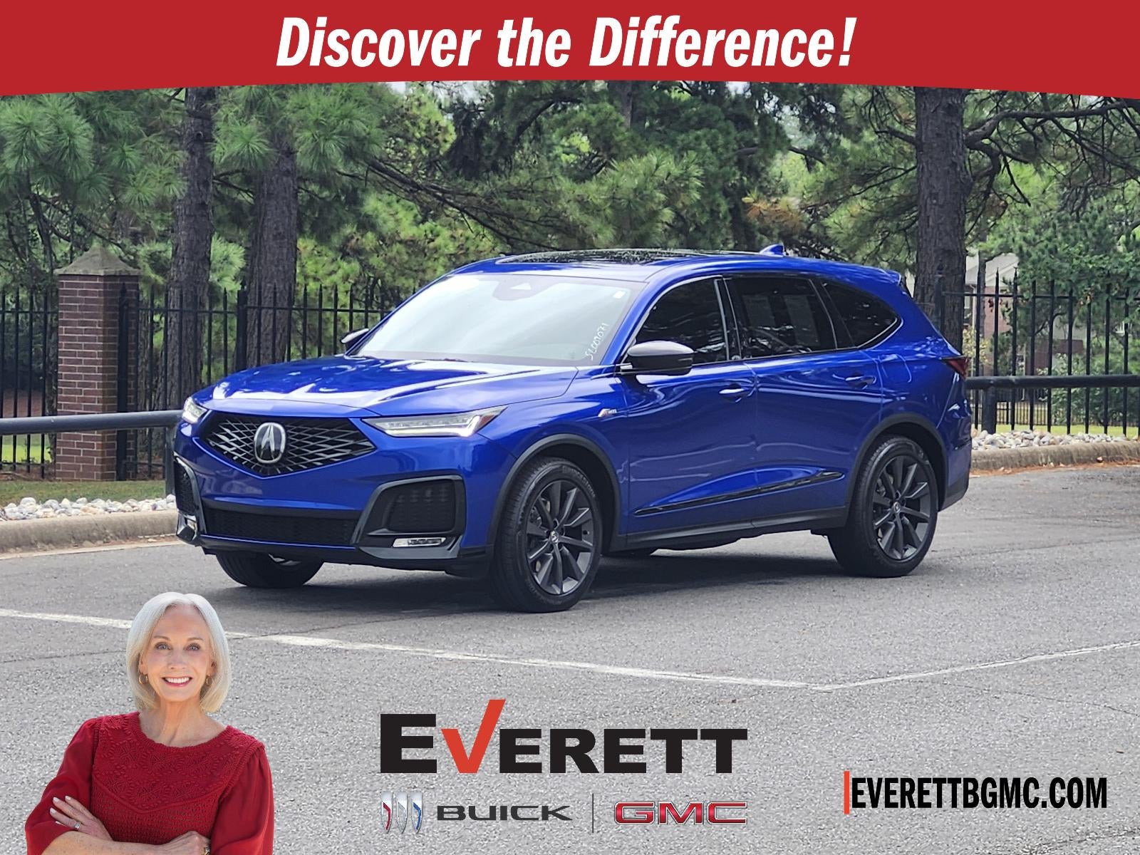 Blue 2025 Acura MDX SUV / Crossover All-Wheel Drive Automatic