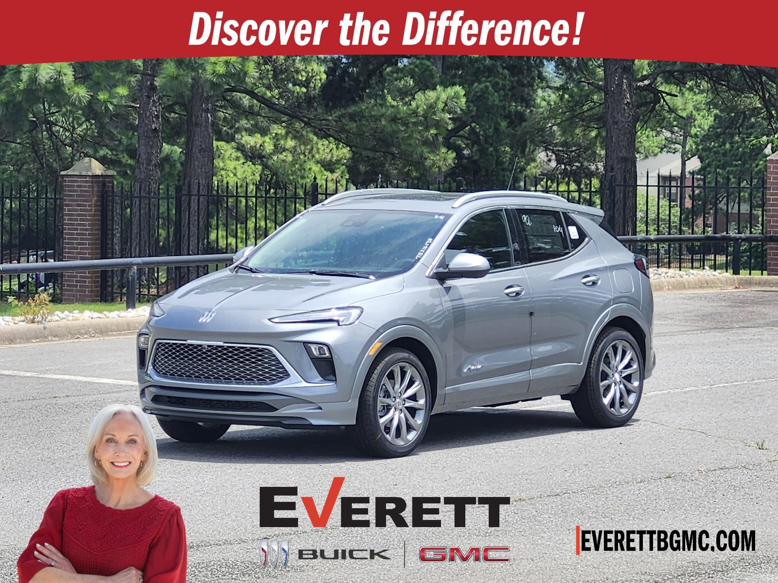 Moonstone Gray Metallic 2026 Buick Encore GX SUV / Crossover Front-Wheel Drive Automatic