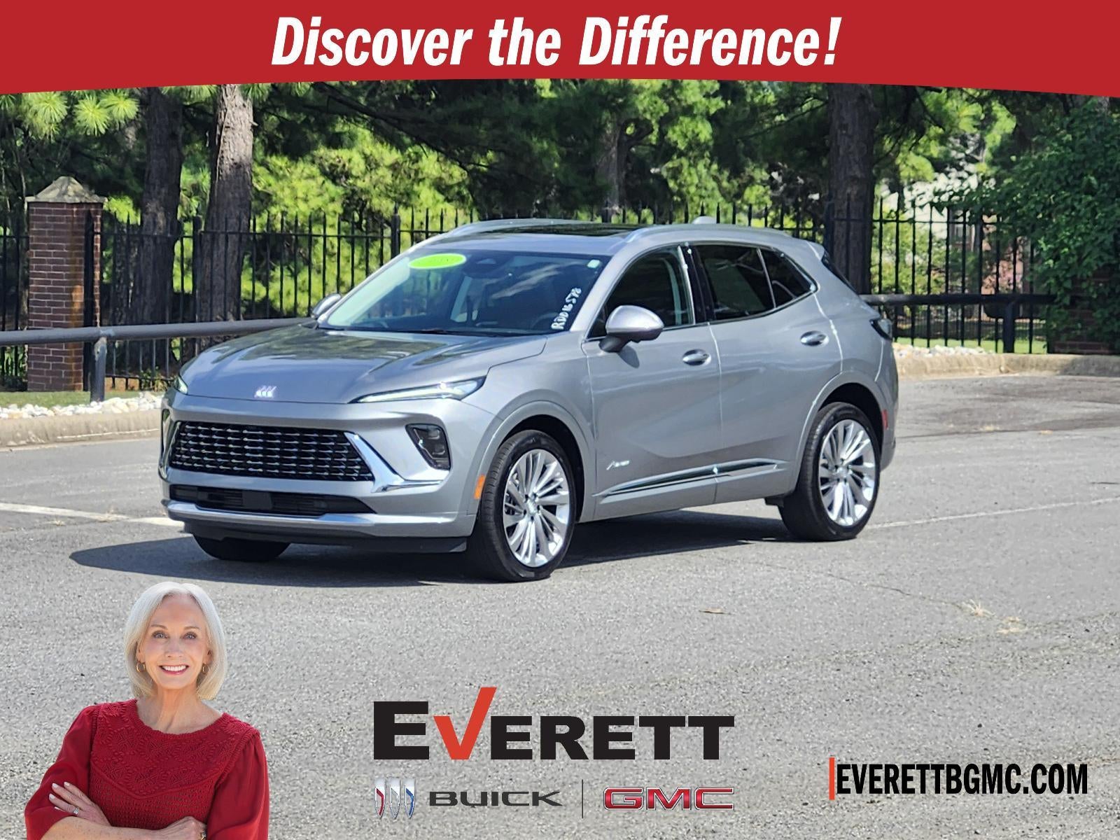 Moonstone Gray Metallic 2024 Buick Envision SUV / Crossover All-Wheel Drive Automatic