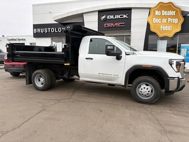 Summit White 2026 GMC Sierra 3500HD Chassis Pickup Truck Four-Wheel Drive Automatic