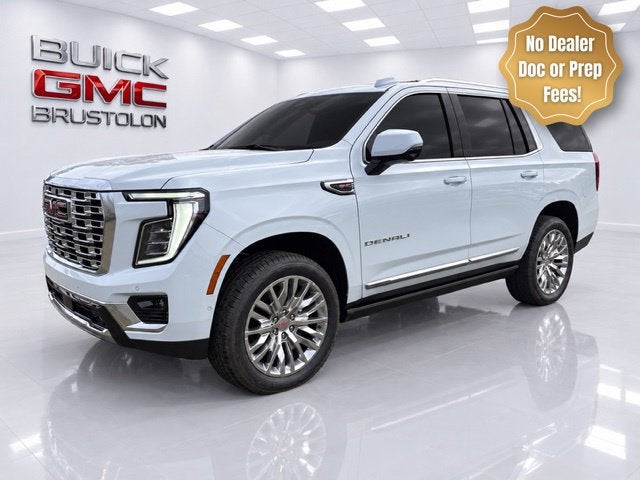 Glacier White Tricoat 2027 GMC Yukon SUV / Crossover Four-Wheel Drive Automatic