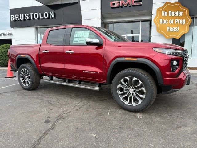 Volcanic Red Tintcoat 2026 GMC Canyon Denali Crew Cab 4WD Pickup Truck Four-Wheel Drive Automatic
