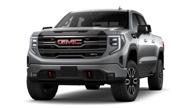 Sterling Metallic 2026 GMC Sierra 1500 AT4 Crew Cab 4WD Pickup Truck Four-Wheel Drive Automatic
