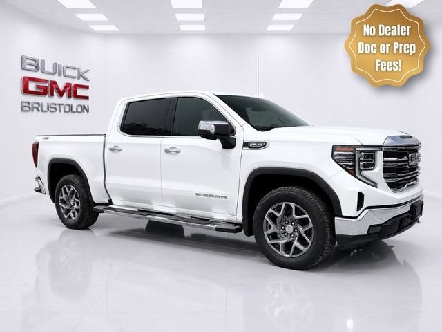 Glacier White Tricoat 2026 GMC Sierra 1500 Pickup Truck Four-Wheel Drive Automatic