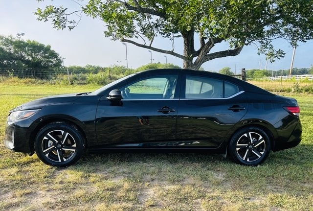 Super Black 2024 Nissan Sentra Sedan Front-Wheel Drive Continuously Variable Transmission