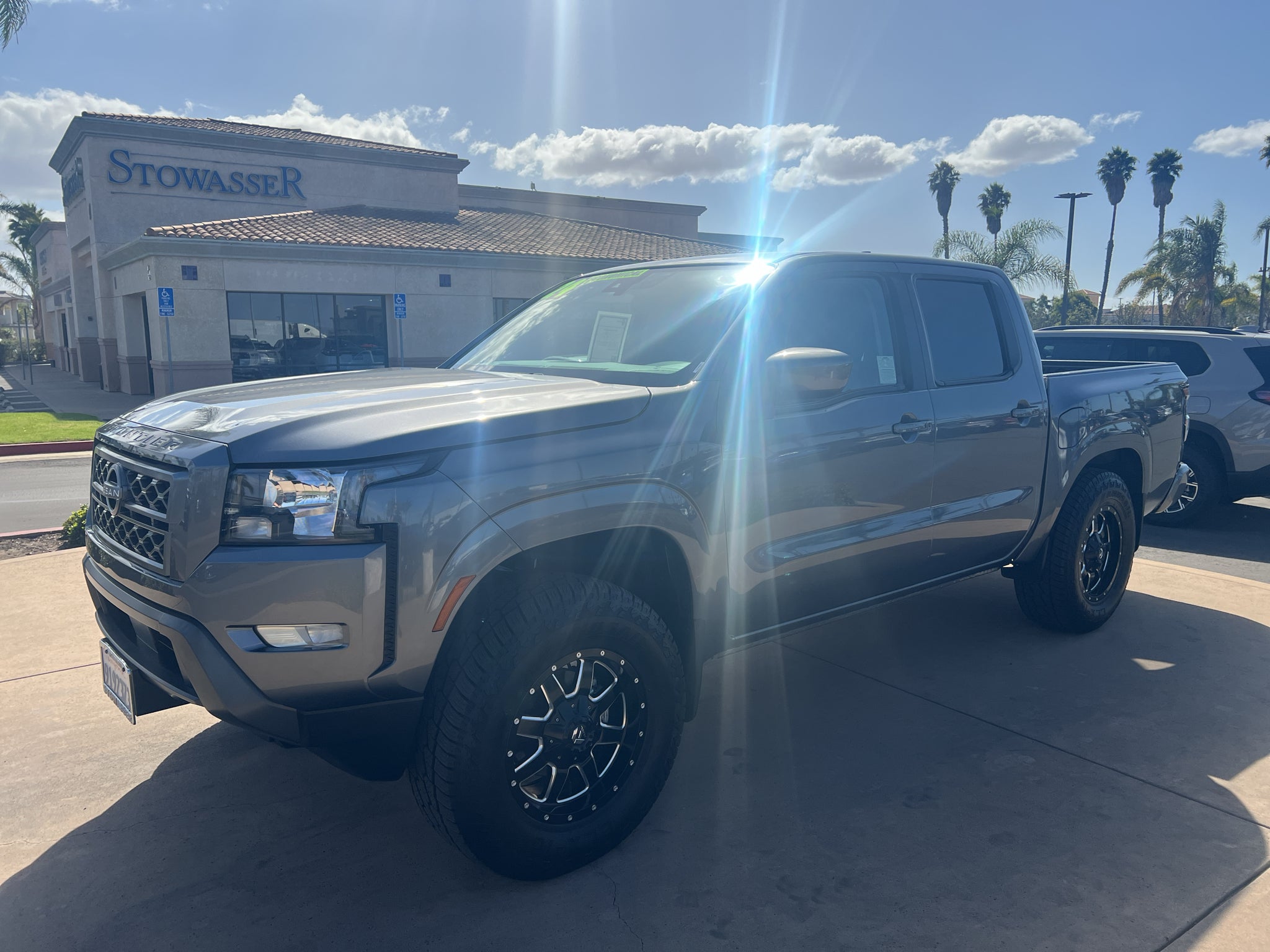 Gray 2024 Nissan Frontier Pickup Truck 4X2 Automatic