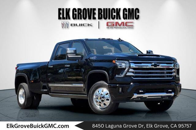 Black 2024 Chevrolet Silverado 3500HD Pickup Truck Four-Wheel Drive Automatic