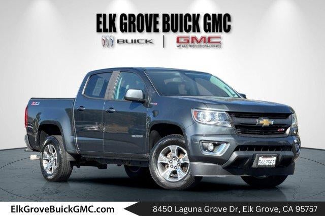 Cyber Gray Metallic 2017 Chevrolet Colorado Pickup Truck Four-Wheel Drive Automatic