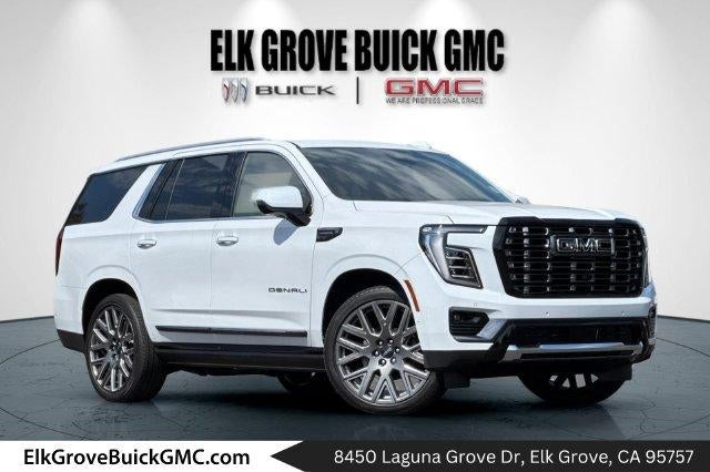 Glacier White Tricoat 2026 GMC Yukon SUV / Crossover Four-Wheel Drive Automatic