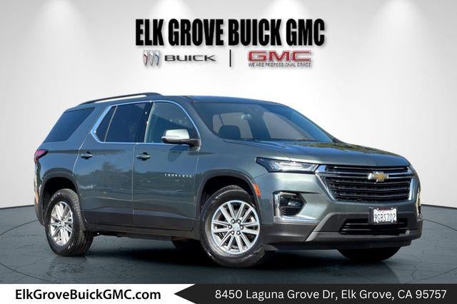 Silver Sage Metallic 2023 Chevrolet Traverse SUV / Crossover Four-Wheel Drive Automatic
