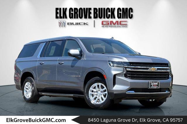 Gray (Satin Steel Metallic) 2022 Chevrolet Suburban SUV / Crossover Four-Wheel Drive Automatic