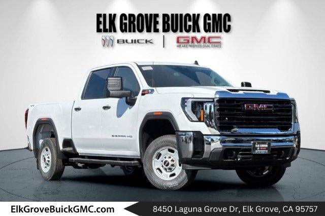 Summit White 2026 GMC Sierra 2500HD Pickup Truck Four-Wheel Drive Automatic