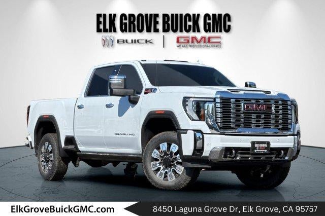 Glacier White Tricoat 2026 GMC Sierra 2500HD Pickup Truck Four-Wheel Drive Automatic