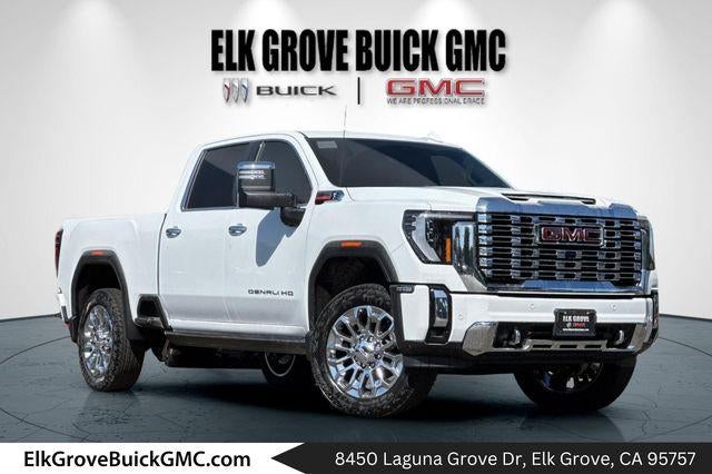 Summit White 2026 GMC Sierra 2500HD Pickup Truck Four-Wheel Drive Automatic