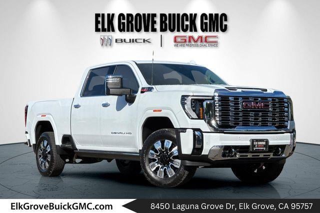Glacier White Tricoat 2026 GMC Sierra 2500HD Pickup Truck Four-Wheel Drive Automatic