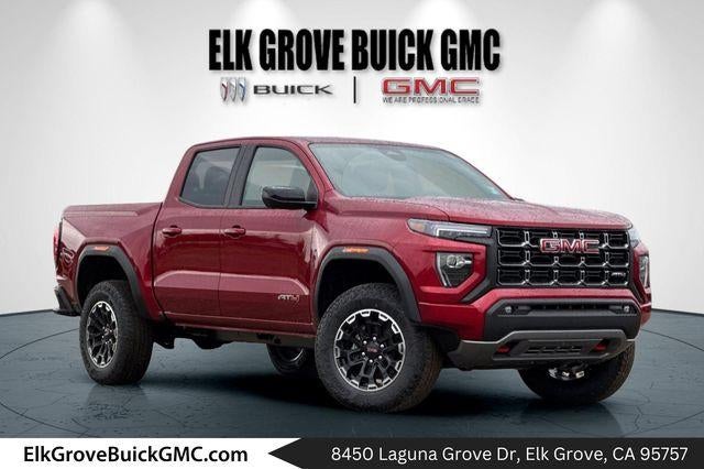 Volcanic Red Tintcoat 2026 GMC Canyon Pickup Truck Four-Wheel Drive Automatic