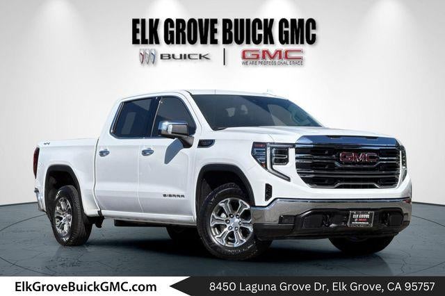 Summit White 2024 GMC Sierra 1500 Pickup Truck Four-Wheel Drive Automatic