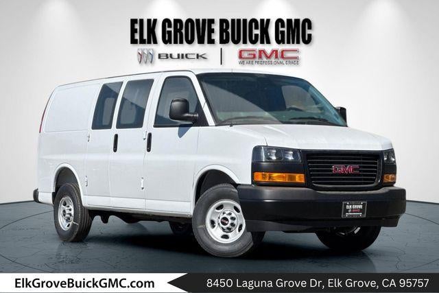 Summit White 2026 GMC Savana Cargo Van Rear-Wheel Drive Automatic
