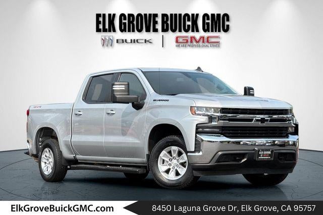 Silver Ice Metallic 2021 Chevrolet Silverado 1500 Pickup Truck Four-Wheel Drive Automatic