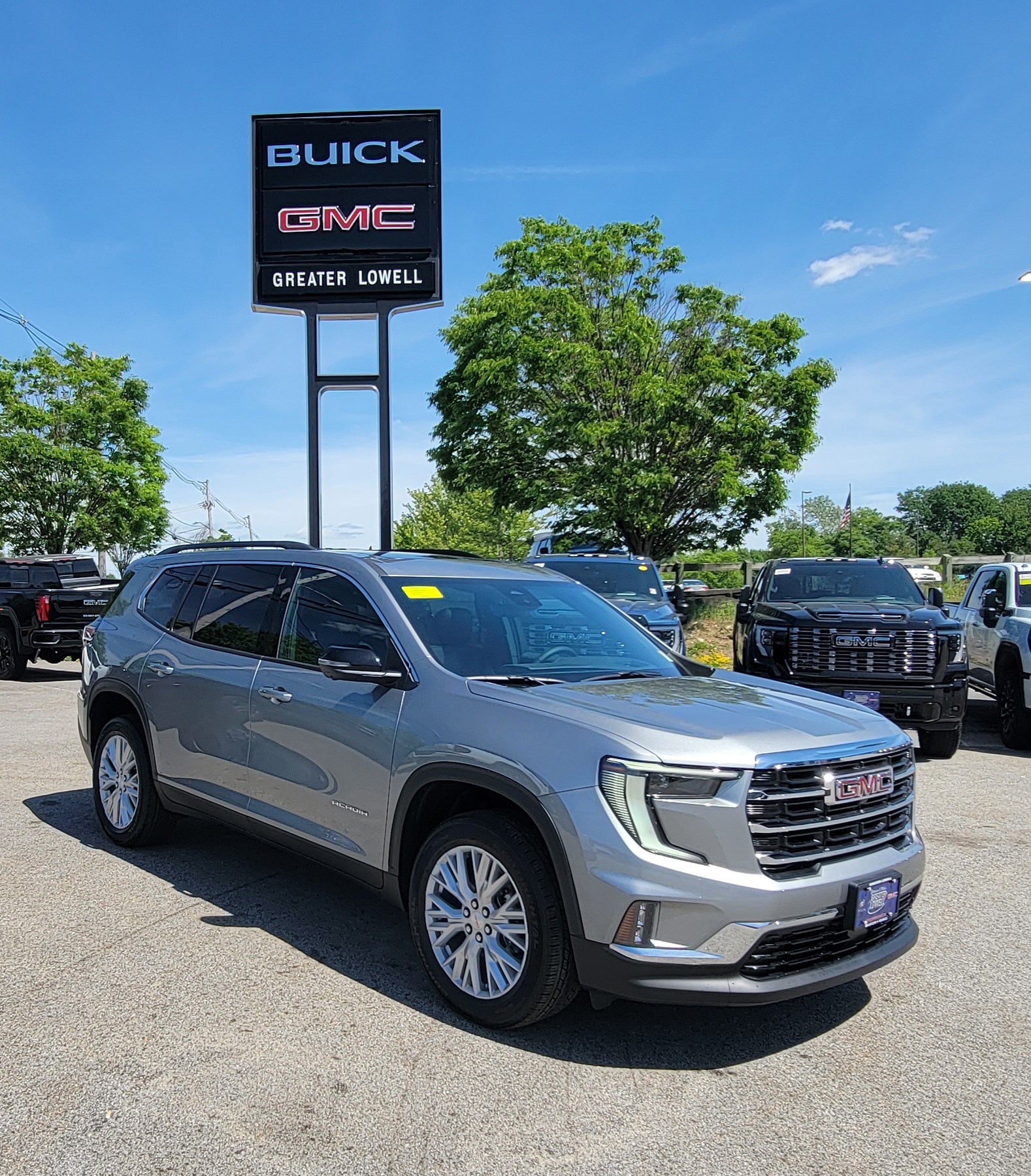 Sterling Metallic 2026 GMC Acadia SUV / Crossover Four-Wheel Drive Automatic
