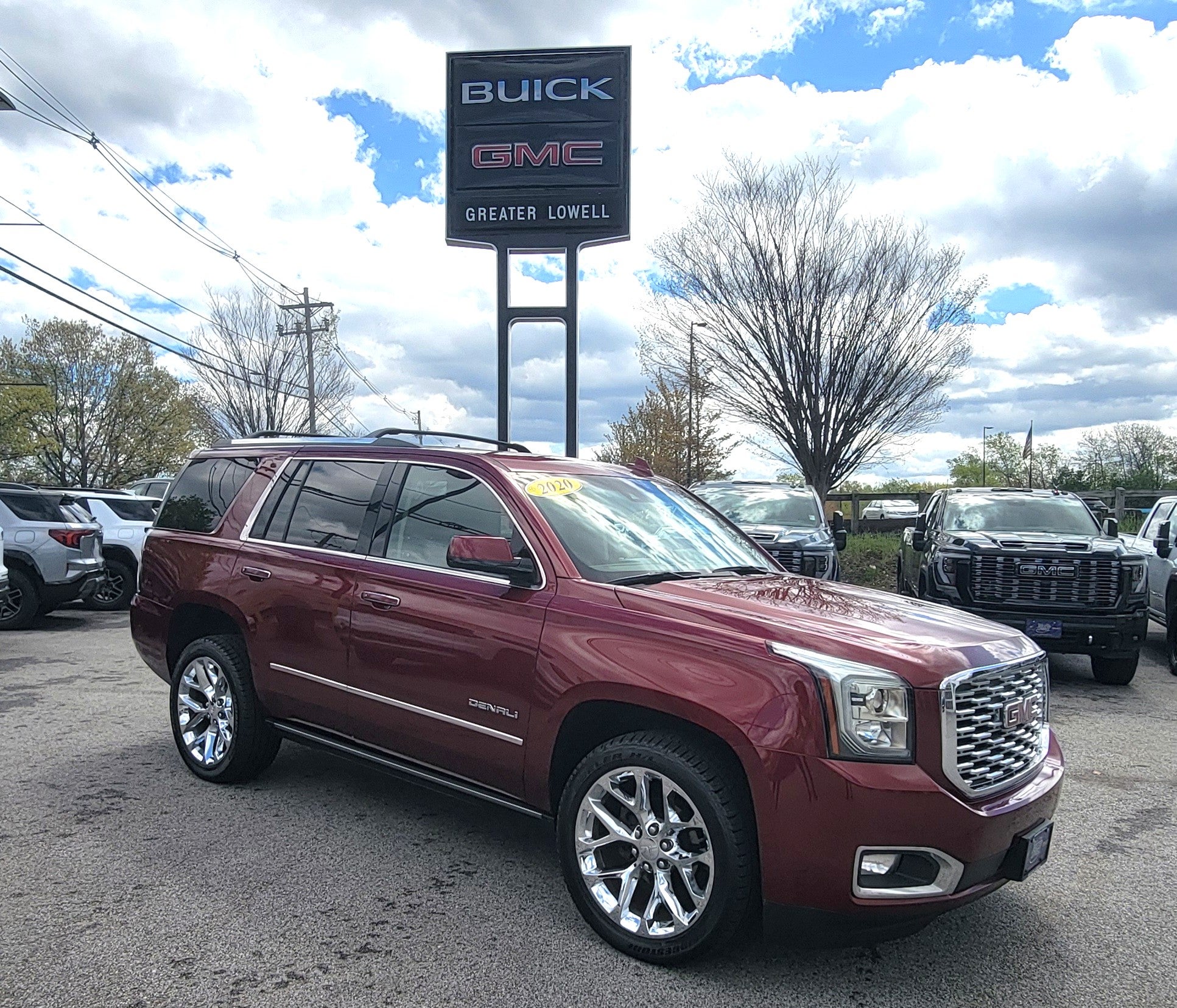 Crimson Red Tintcoat 2020 GMC Yukon SUV / Crossover Four-Wheel Drive Automatic