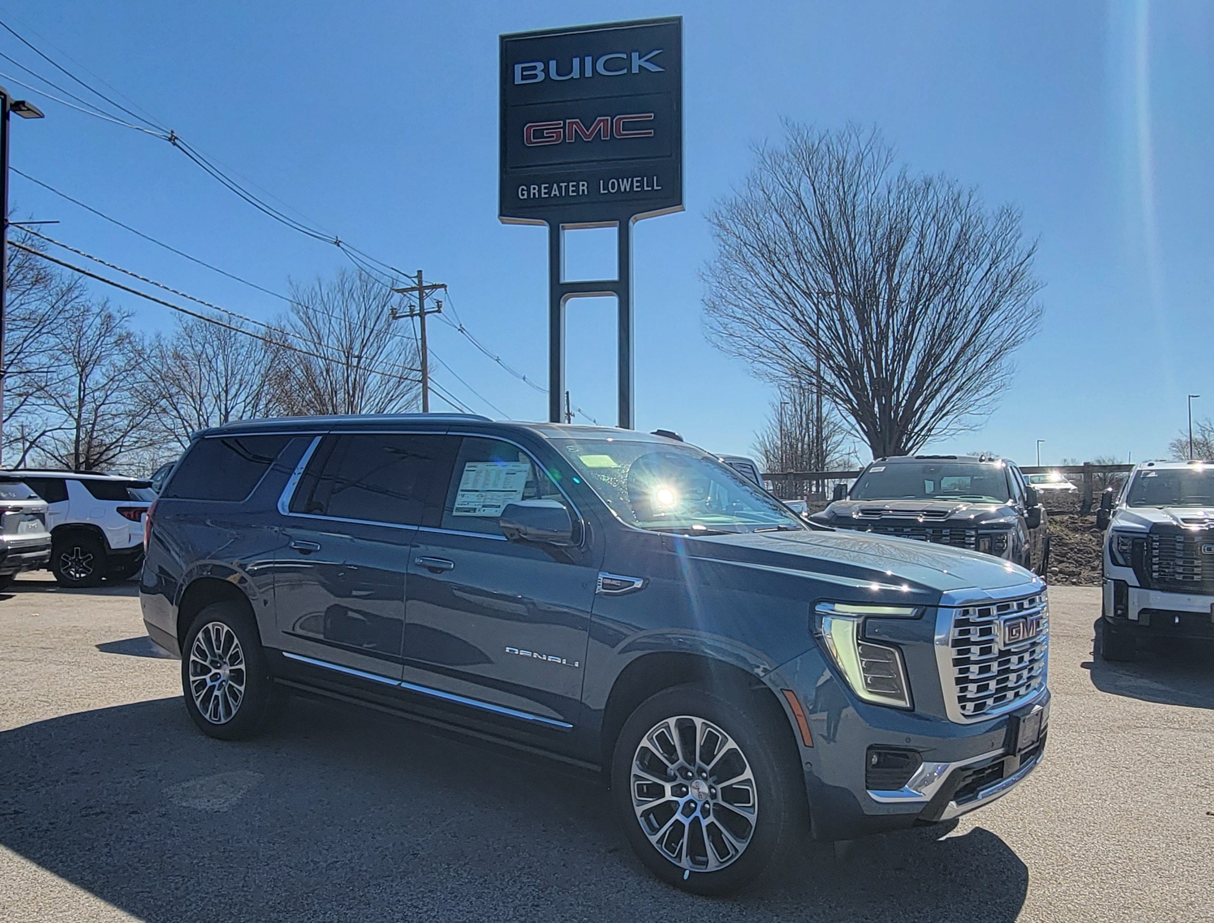 Downpour Metallic 2026 GMC Yukon XL SUV / Crossover Four-Wheel Drive Automatic